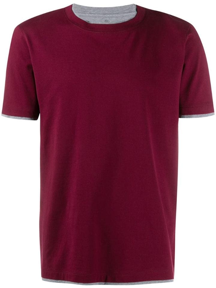 Brunello Cucinelli Layered Short-sleeve T-shirt
