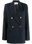 Ports 1961 Double-breasted Blazer - Blue