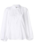 Comme Des Garçons Balloon Sleeve Shirt - White