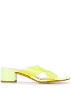 Maryam Nassir Zadeh Open-toe Mule Sandals - Yellow