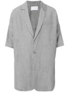 House Of The Very Islands Oversized Coat - Grey