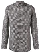 Lanvin - Milano Print Shirt - Men - Silk - 40, Blue, Silk