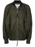 Vivienne Westwood Oversized Bomber Jacket - Green