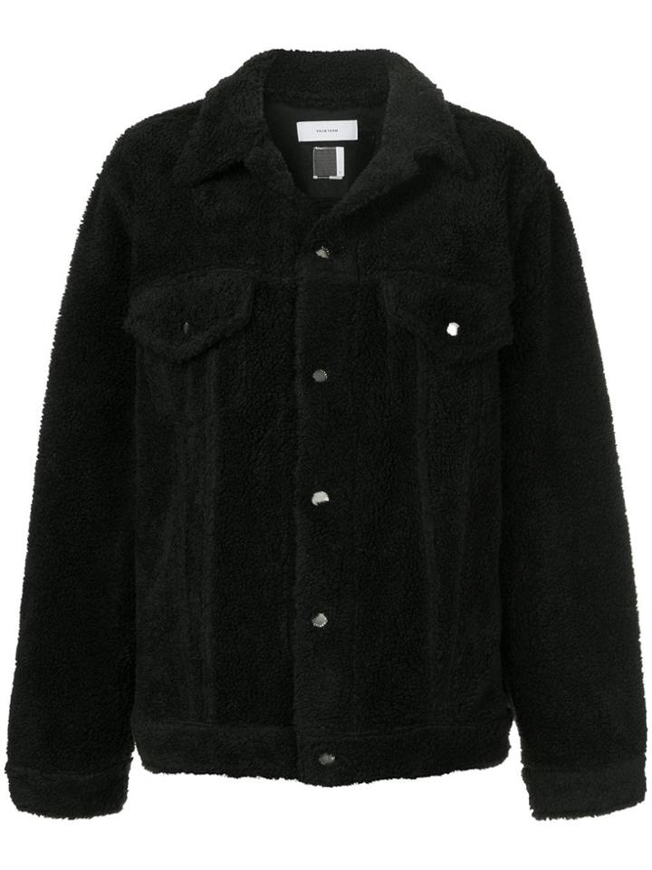 Facetasm Boa Faux-shearling Jacket - Black