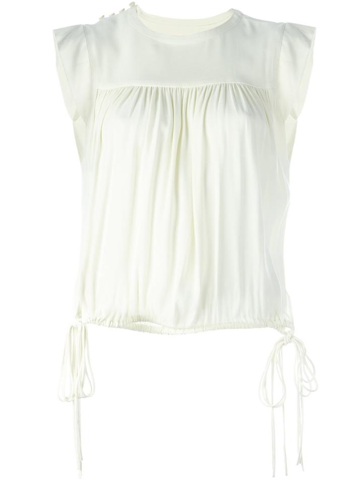 Isabel Marant Étoile 'neo' Blouse, Women's, Size: 38, White, Viscose