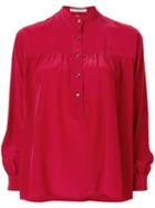Yves Saint Laurent Pre-owned Button Up Blouse - Red