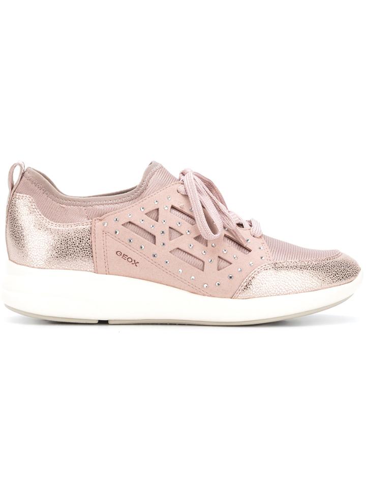Geox Nubula Sneakers - Pink & Purple
