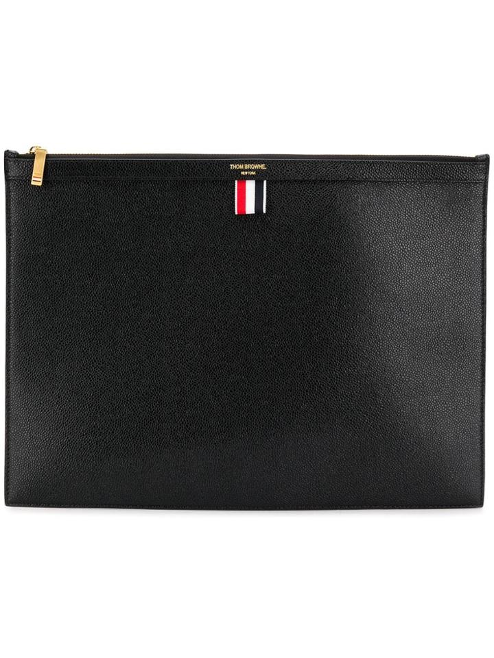 Thom Browne Large Clutch - Black