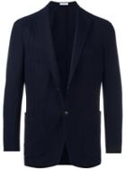 Boglioli - Peaked Lapel Blazer - Men - Cotton/acetate/cupro - 46, Blue, Cotton/acetate/cupro