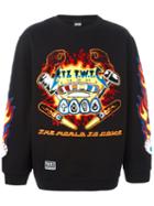 Ktz Embroidered Sweatshirt, Men's, Size: Large, Black, Cotton