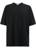 Ganryu Comme Des Garcons - Plain T-shirt - Men - Cotton - One Size, Black, Cotton