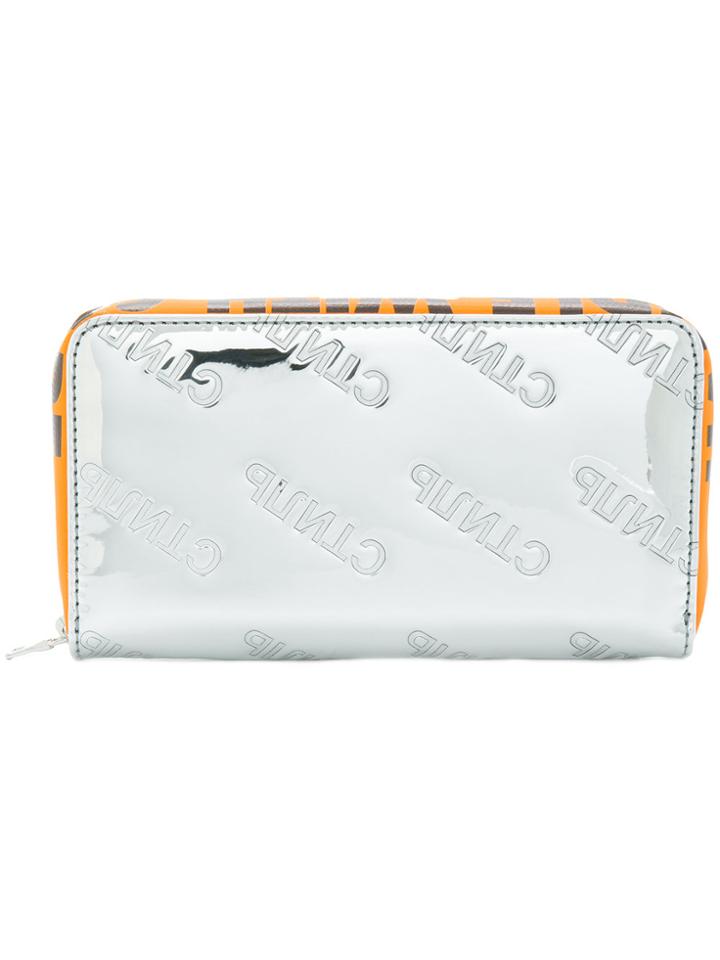 Heron Preston Embossed Logo Wallet - Metallic