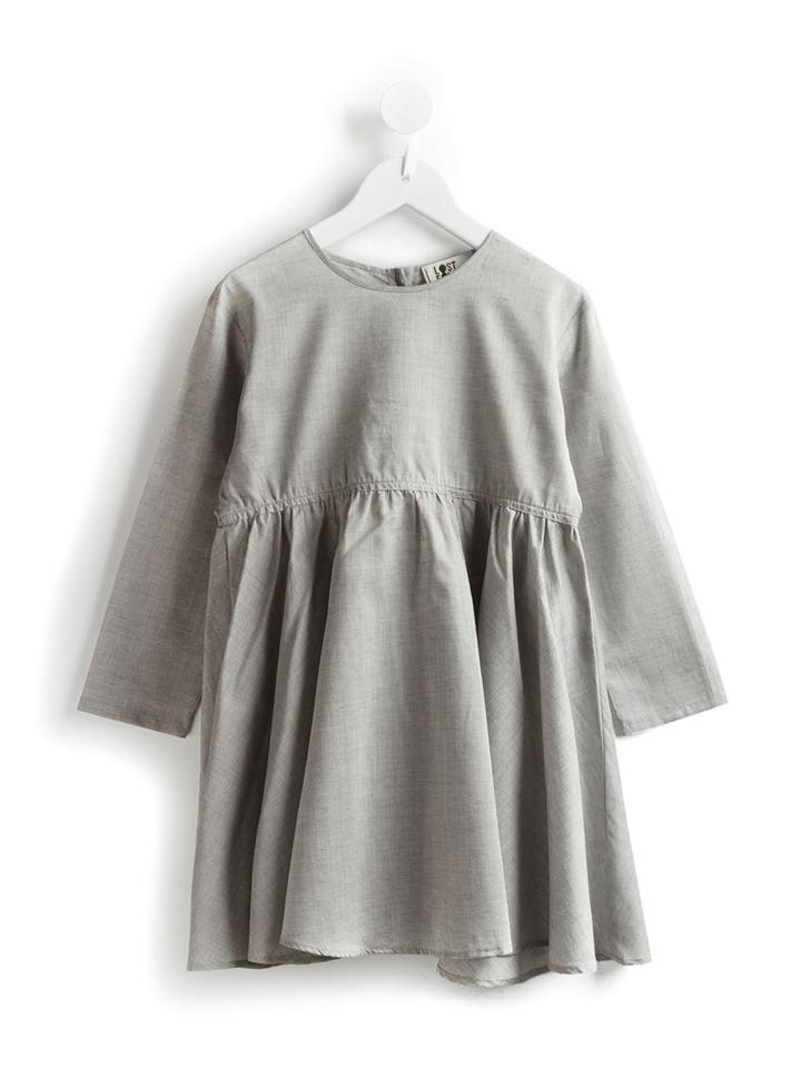 Lost And Found Kids Pleated Dress, Girl's, Size: 8 Yrs, Grey