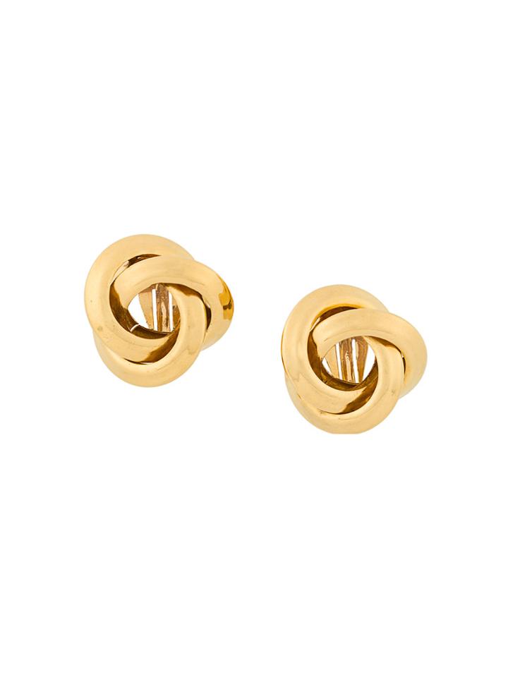 Givenchy Vintage 1980s Vintage Givenchy Statement Knot Clip-on