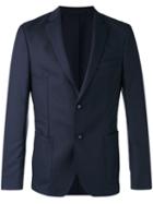 Officine Generale - Two-button Blazer - Men - Cotton/viscose/wool - 52, Blue, Cotton/viscose/wool