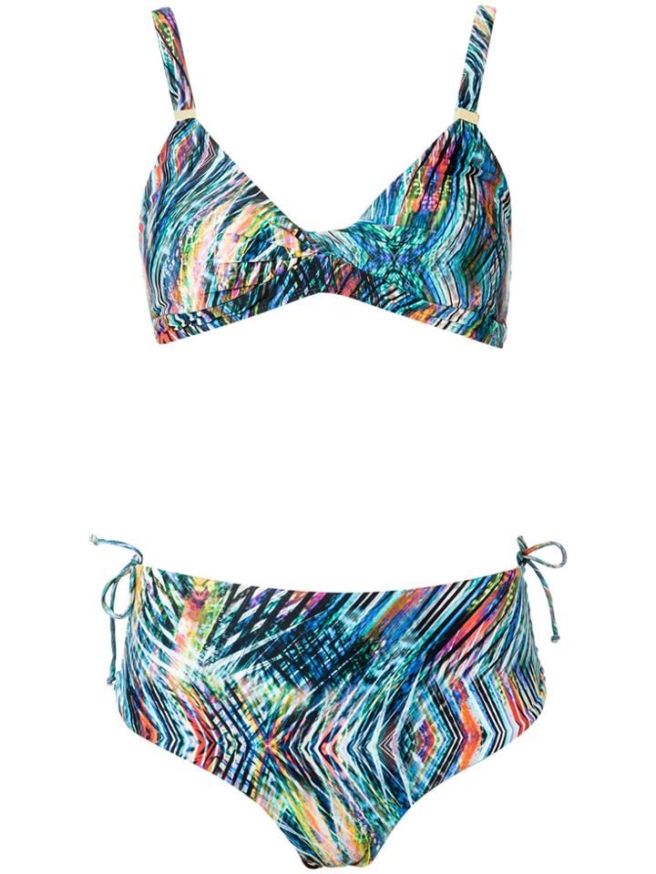 Lygia & Nanny Printed Triangle Bikini Set - Multicolour