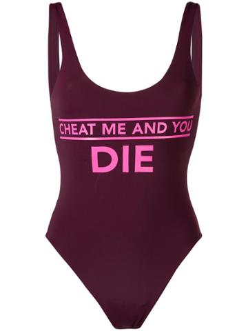 Angelys Balek Zodiac Swimsuit - Red