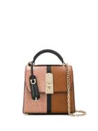 Salvatore Ferragamo Boxyz Top Handle Tote - Brown