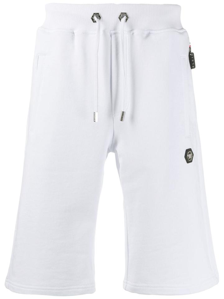 Philipp Plein Jogging Shorts - White