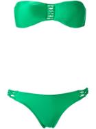 Sub Bikini Set, Women's, Size: Medium, Green, Polyamide/spandex/elastane