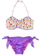 Mc2 Saint Barth Kids - Teen Emy Bikini - Kids - Polyamide/spandex/elastane - 16 Yrs, Pink/purple