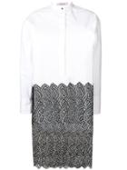 Dorothee Schumacher Lace Hem Shirt - White
