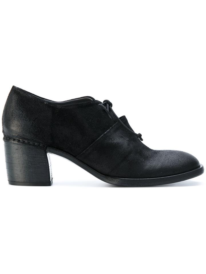 Del Carlo Lace-up Pumps - Black