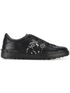 Valentino Valentino Garavani Rockstud Panther Sneakers - Black