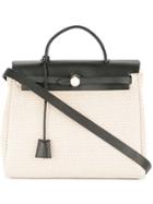 Hermès Vintage Her Bag Pm 2 In 1 2way Hand Bag - White