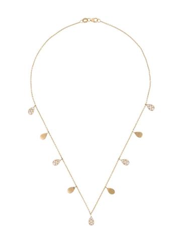 Jagga 'petal Drops' Pendant Necklace - Metallic