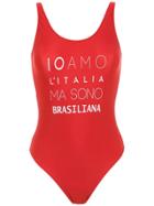 Adriana Degreas Italia Brasiliana Swimsuit - Red