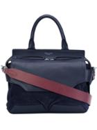 Rag & Bone Flap Closure Tote Bag, Women's, Blue