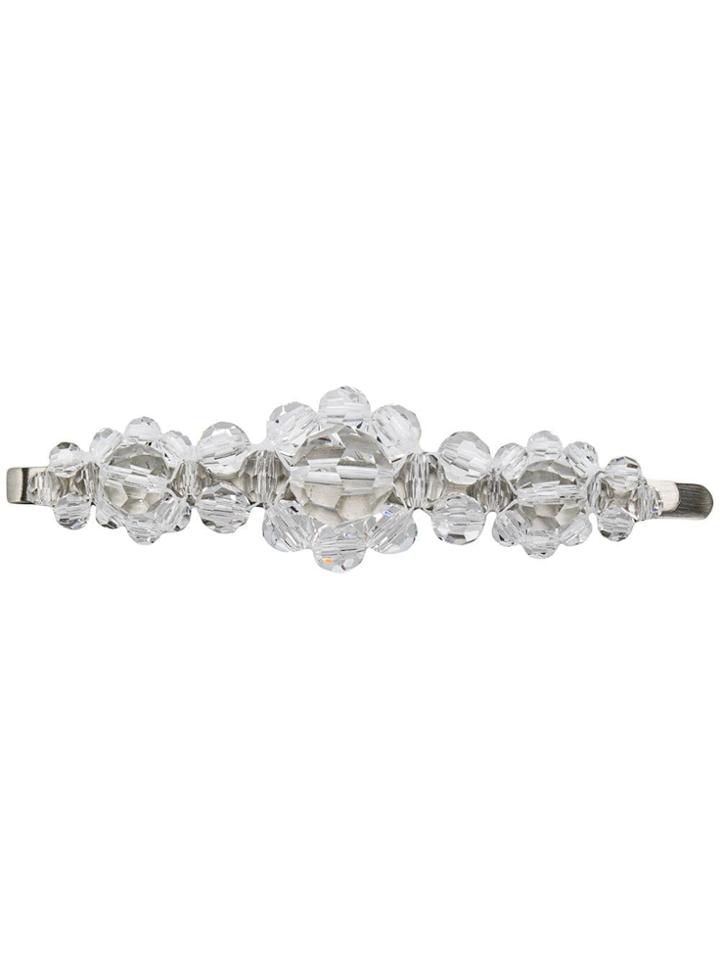 Simone Rocha Beaded Hair Clip - Metallic