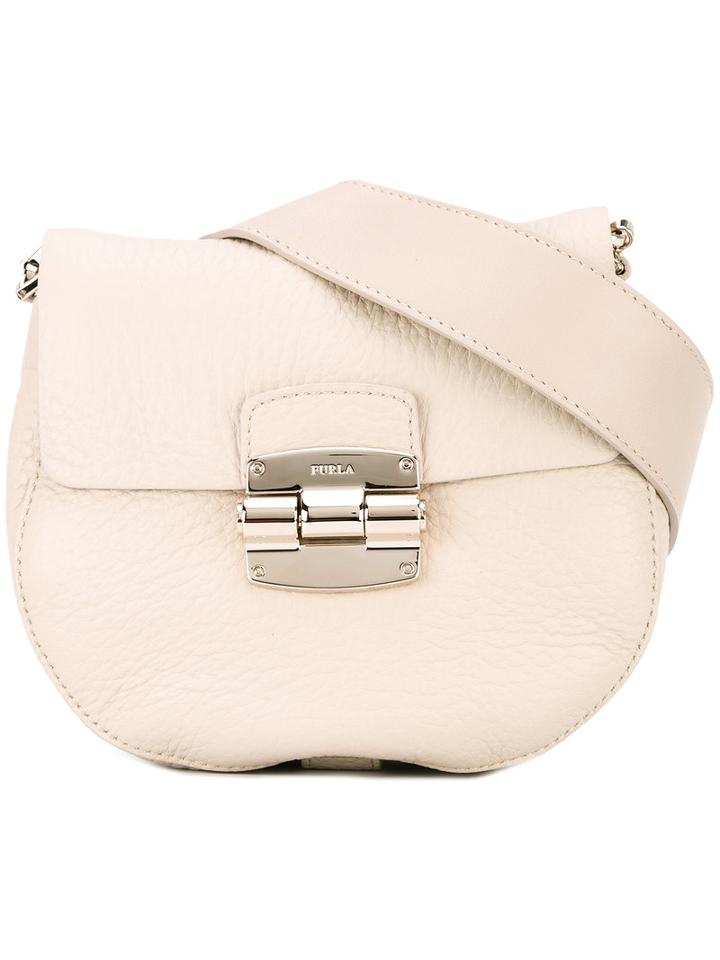 Furla - Shoulder Strap Bag - Women - Leather - One Size, Women's, Nude/neutrals, Leather