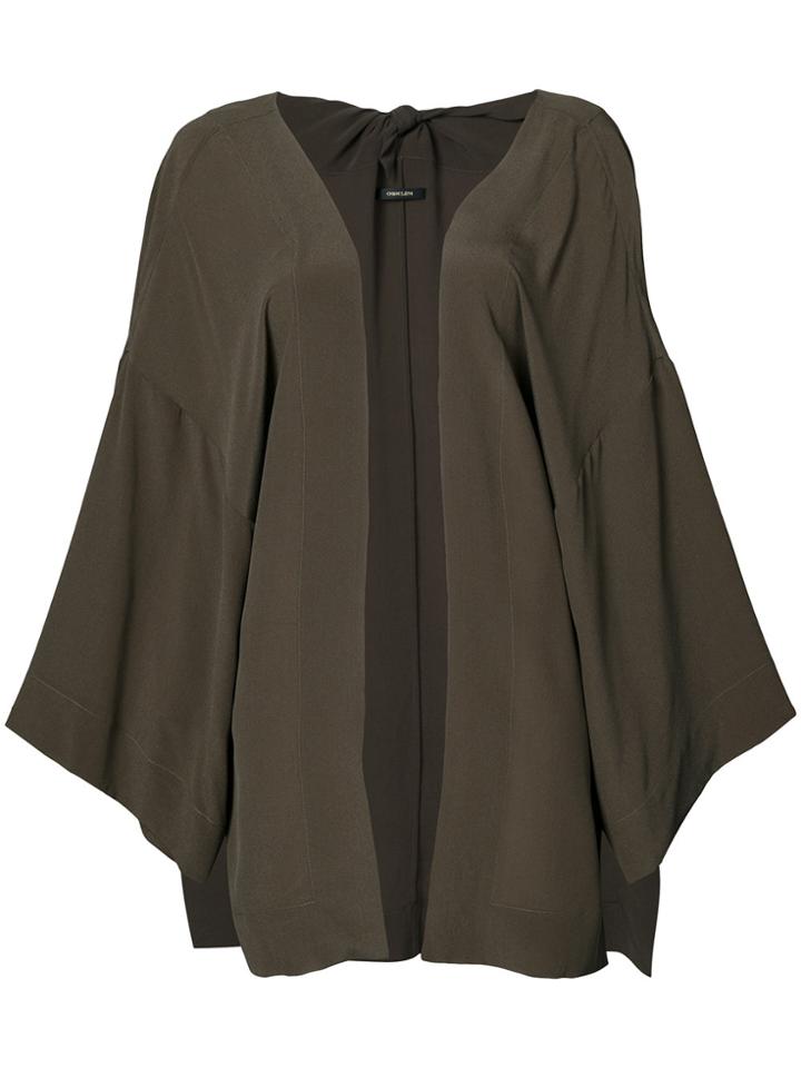 Osklen Oversized Kimono Jacket - Green