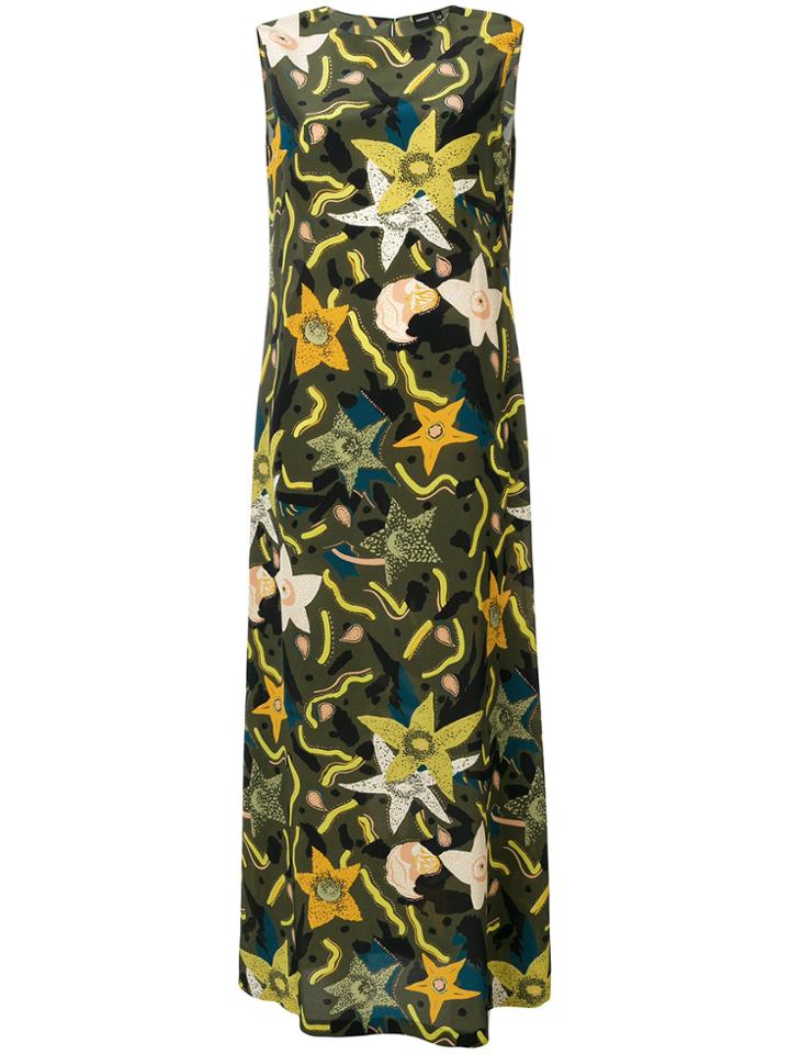 Aspesi Sleeveless Maxi Dress - Green