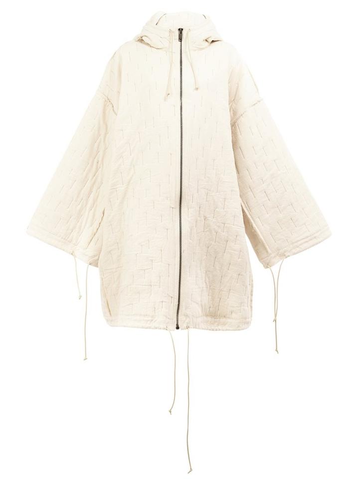 Toogood 'the Explorer' Coat, Women's, Size: 4, White, Cotton