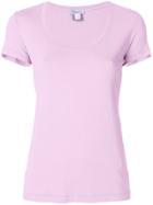 Blumarine Short Sleeve T-shirt - Pink & Purple
