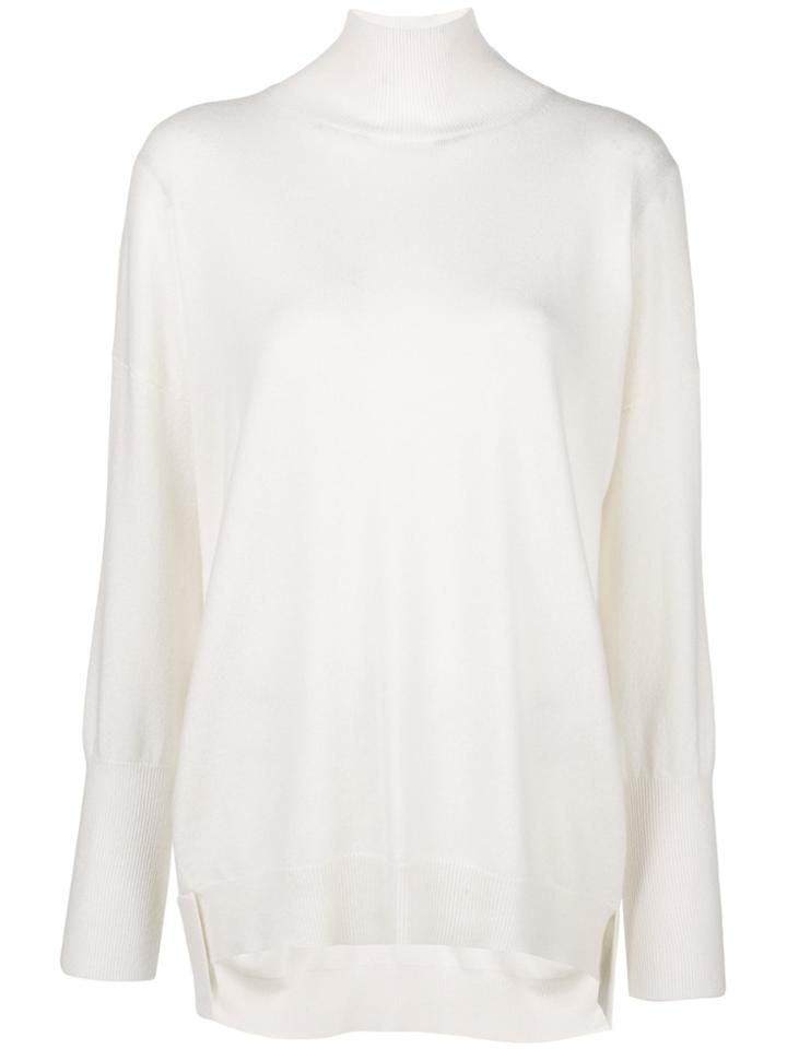 Agnona Cashmere Oversized Sweater - White