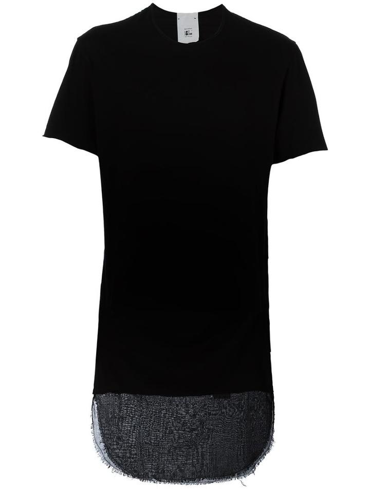 Lost & Found Rooms Layered Tunic, Men's, Size: Medium, Black, Cotton