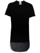 Lost & Found Rooms Layered Tunic, Men's, Size: Medium, Black, Cotton