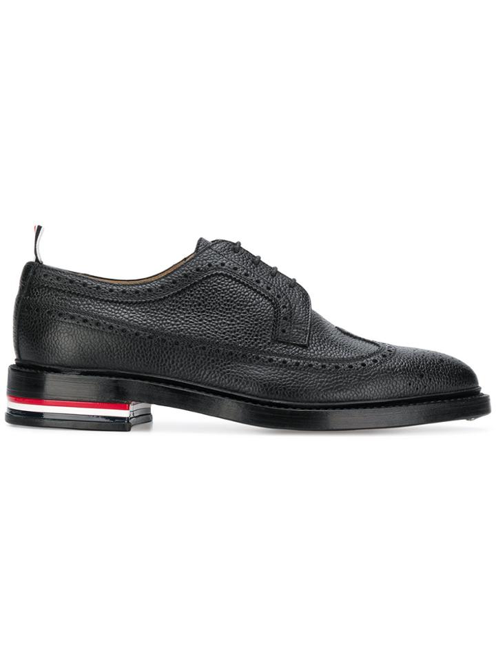 Thom Browne Classic Longwing Brogues - Black