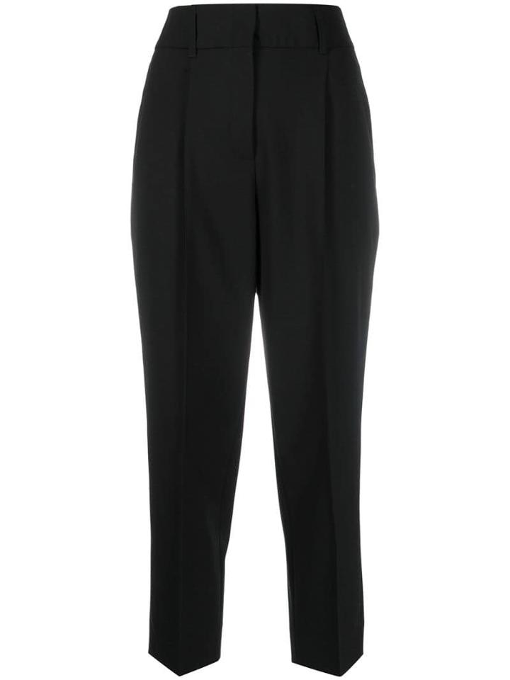 Dorothee Schumacher Ambition Cropped Trousers - Black