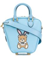 Moschino Playboy Teddy Tote Bag - Blue