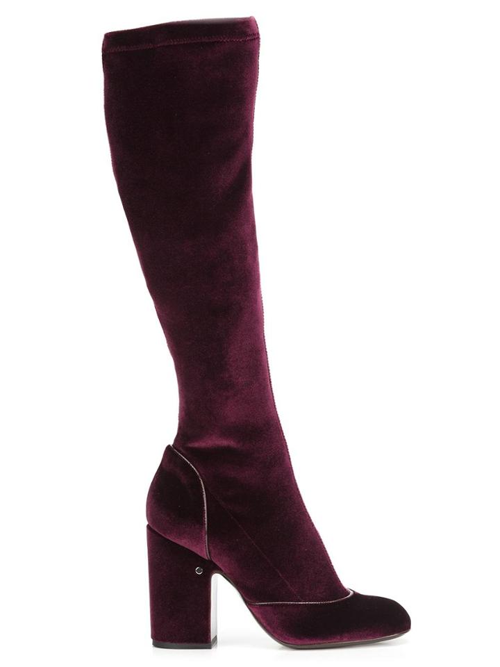 Laurence Dacade Pull-on Knee Length Boots - Pink & Purple