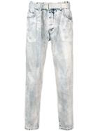 Off-white Slim-fit Drop-crotch Jeans - Blue