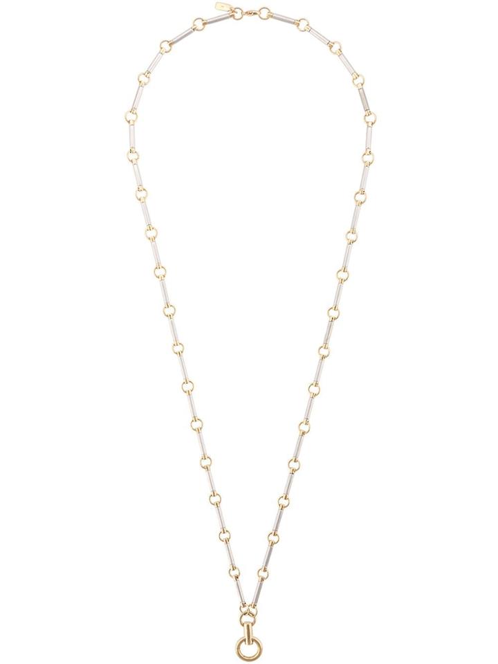 Foundrae 18kt White Gold Element Chain Necklace