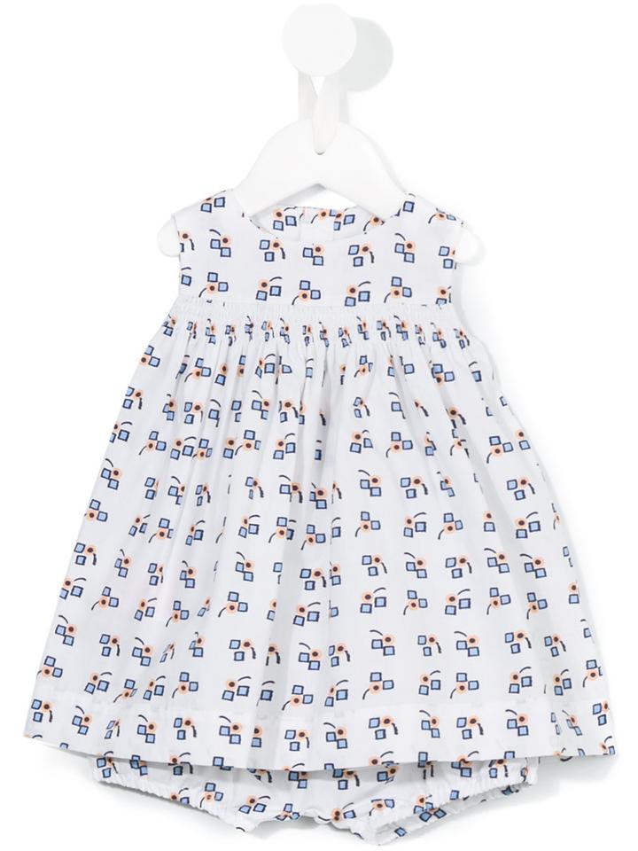 Marni Kids - Printed Dress - Kids - Cotton - 3 Mth, White