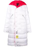 R13 Reversible Padded Coat - White