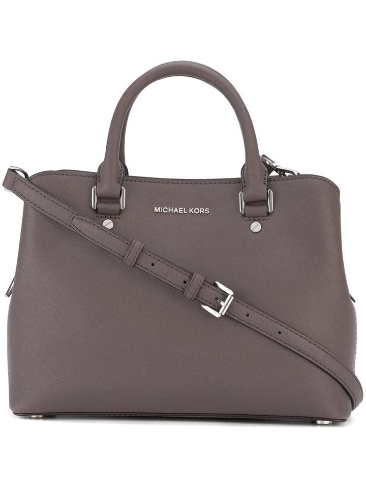 Michael Michael Kors Double Handle Tote, Women's, Brown